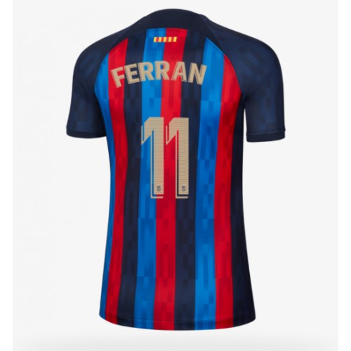 Dres Barcelona Ferran Torres #11 Domaci za Žensko 2022-23 Kratak Rukav
